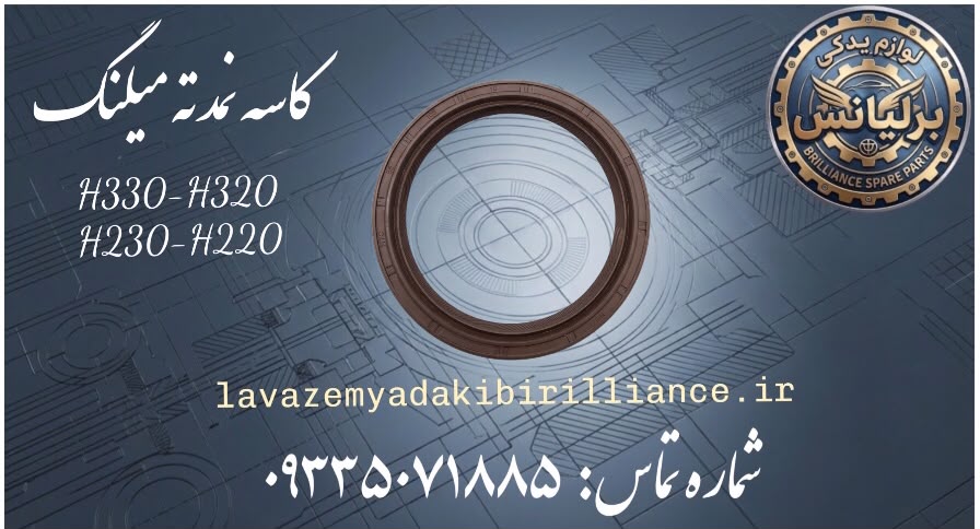 کاسه نمد ته میل لنگ برلیانس